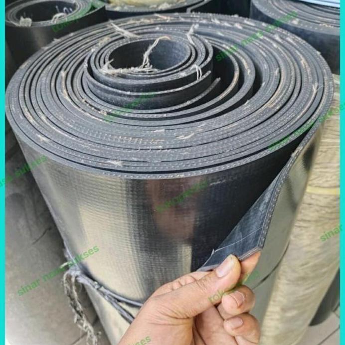 Ready Rubber Sheet Serat Benang ( Karet Serat Benang 2 ply Lembaran) 4mm