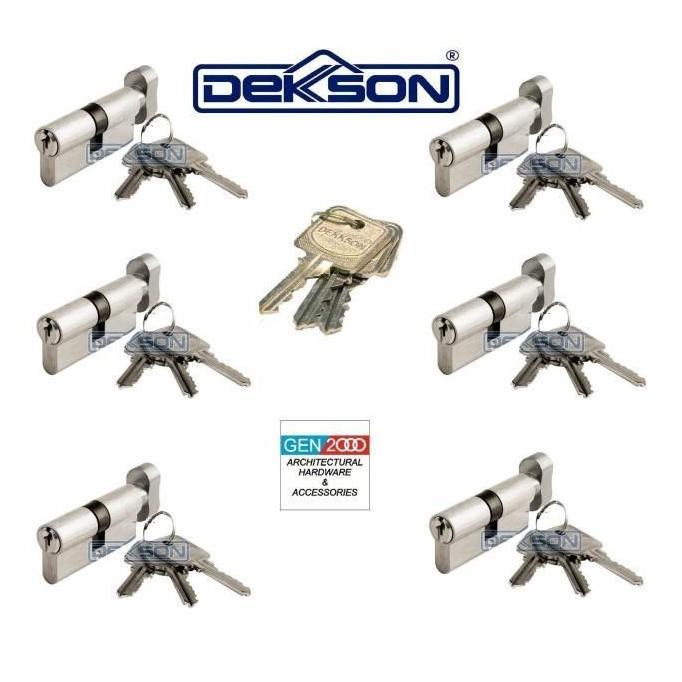 Master Key Silinder Kunci Dekkson TC DL80 MM SN Cylinder Master Key