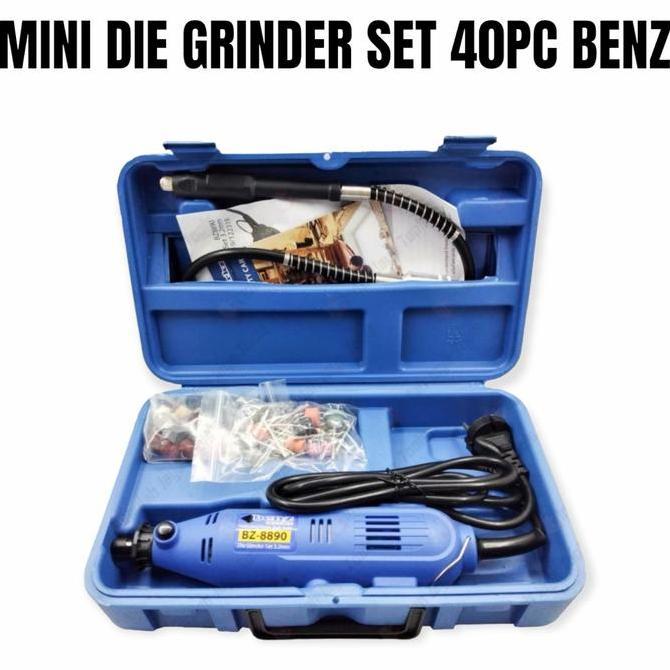 MESIN BOR MINI TUNER LISTRIK ELECTRIC MINI DIE GRINDER SET 40PC