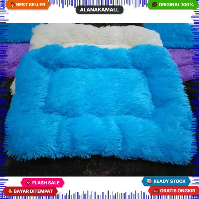 Tempat Tidur Kucing - Kasur Bulu - Kasur Kucing Ready Stock