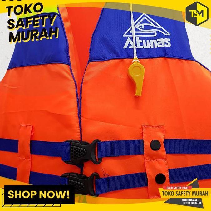 Ready Life Jaket Rompi Pelampung Atunas Size S Olahraga Air Outdoor