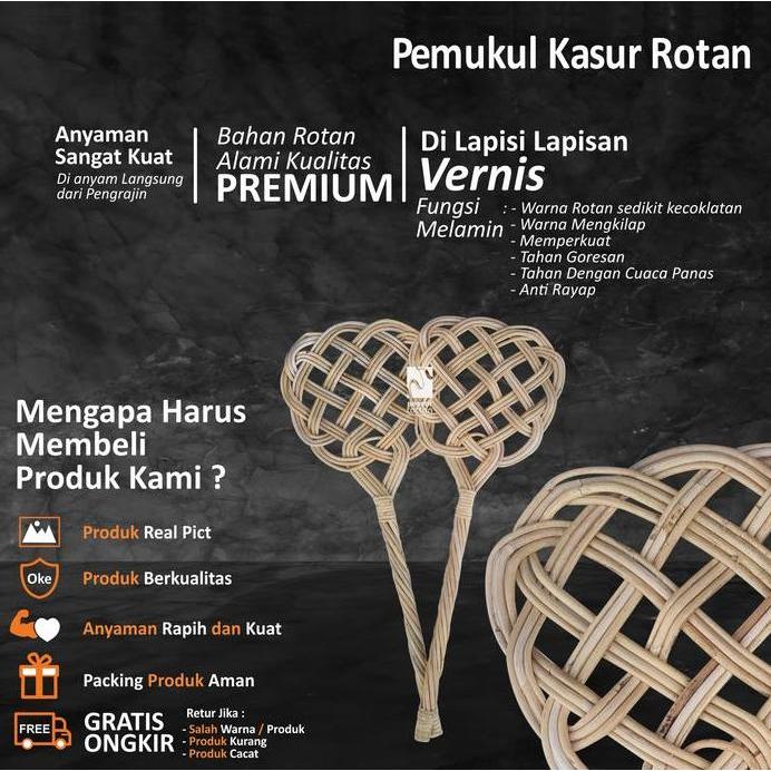 Pemukul Kasur Rotan