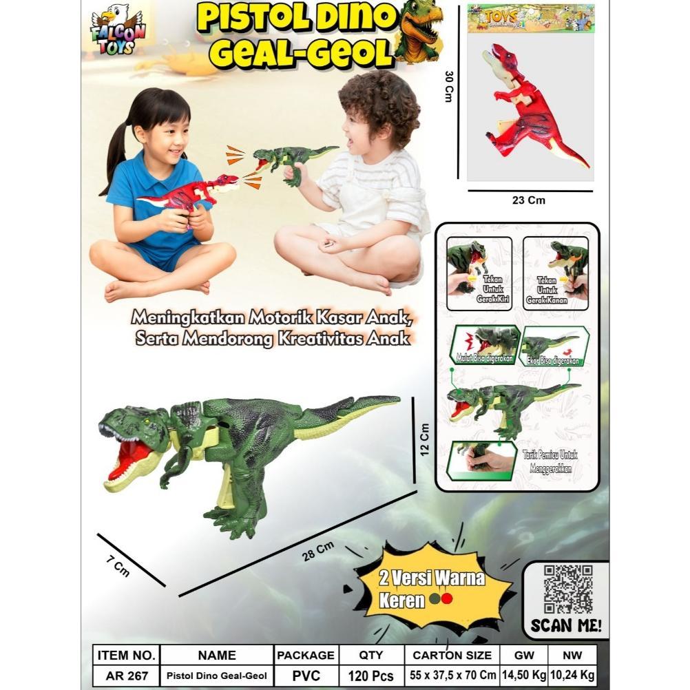 Super Deal Mainan Dinosaurus Tekan Mainan Menyenangkan Dan Menghibur Untuk Anak-Anak