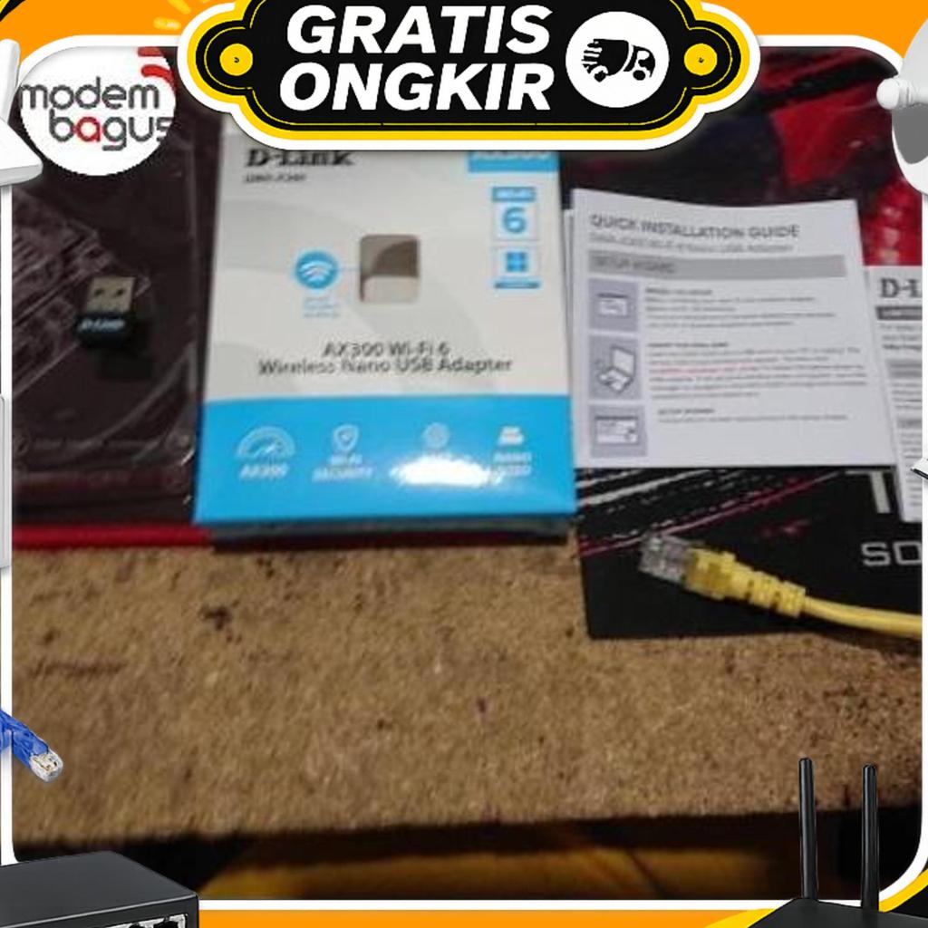 Usb Wireless Nano Adapter D-Link Dwa-X300 Ax300 Wifi 6