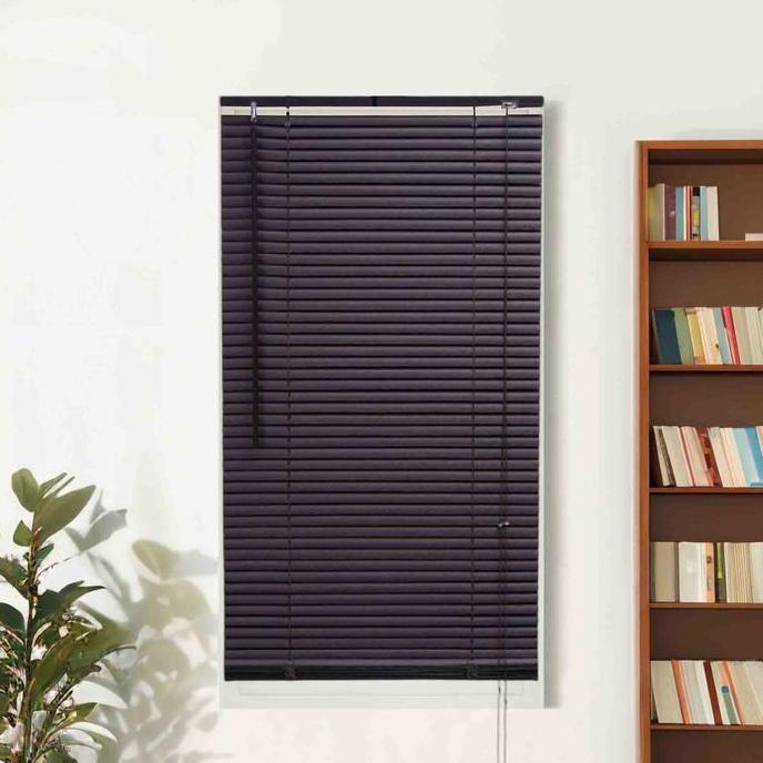 FORHOM 40X180 CM VENETIAN BLIND 25 MM - COKELAT EBONY YS