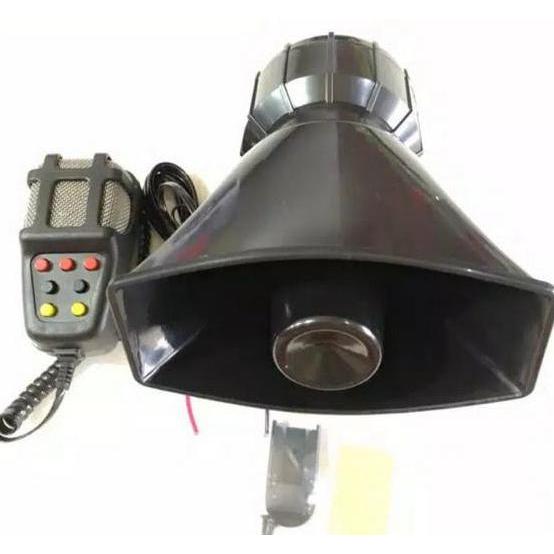 Promo Aksesoris Klakson Bel Suara Toa Sirine Motor Kawalan Patroli Patwal