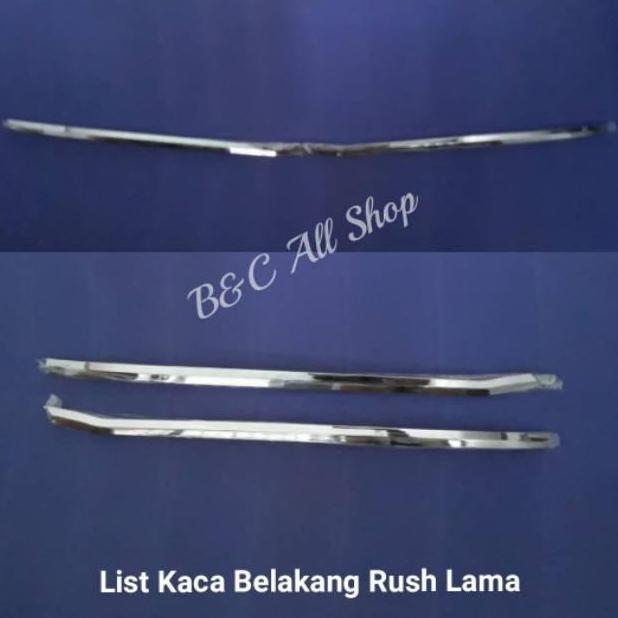 LIST KACA BELAKANG MOBIL RUSH LAMA / TERIOS LAMA 2007 - 2015 BARU