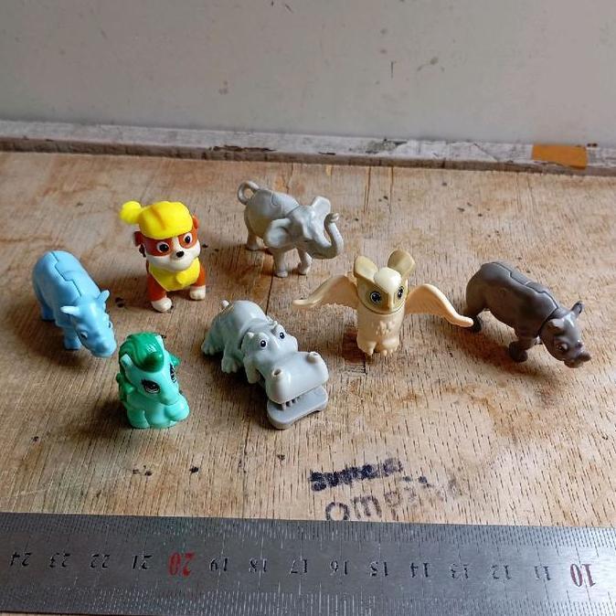 7 PCS FIGURE MAINAN HEWAN KINDERJOY CS99