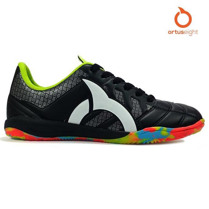 Promo Sepatu Futsal Ortuseight Jogosala Rampage V2 Crusher Warna Hitam Hijau Putih Bbs Olahraga Prem