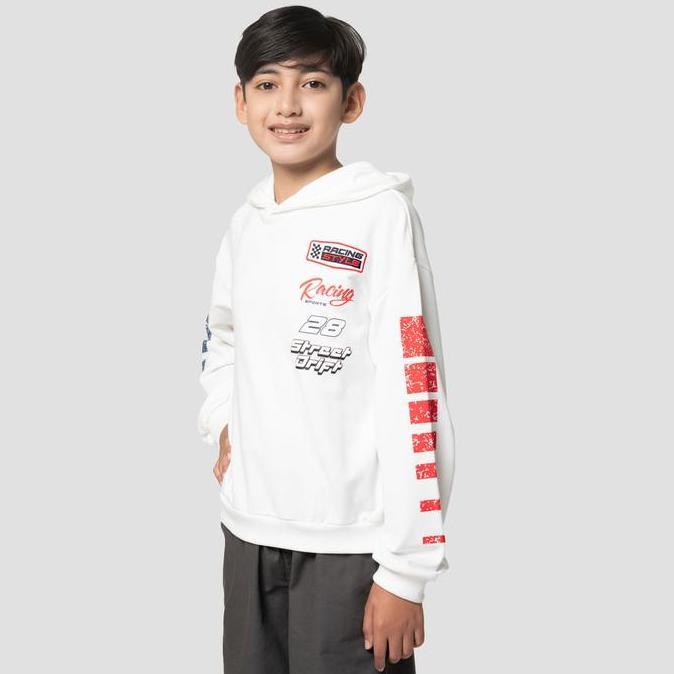 Nevada Print Racing Sweater Anak Laki-laki 123542239