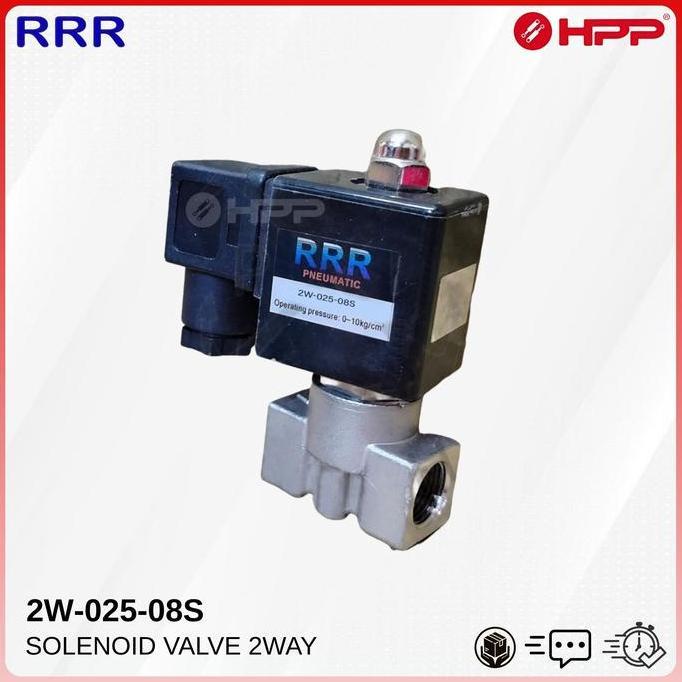 2W-025-08S Solenoid 2Way Stainless Rrr Promo