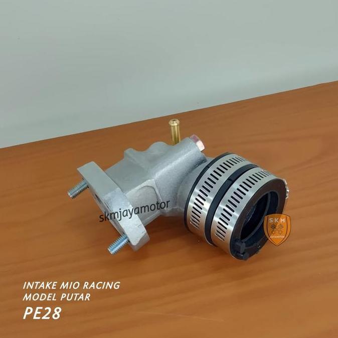 INTAKE MANIFOLD MIO RACING MANIPOL MIO PUTAR UNTUK KARBU PE28 KHUSUS