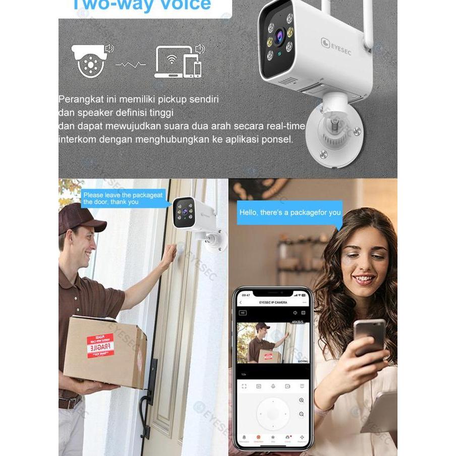 Suchen- Cctv Outdoor Eyesec Stc Ip66 3X Optical Zoom Onvif Tuya App