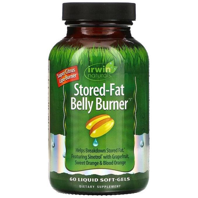 Irwin Naturals Stored-Fat Belly Burner -  60 Softgel Liquid Soft-Gels