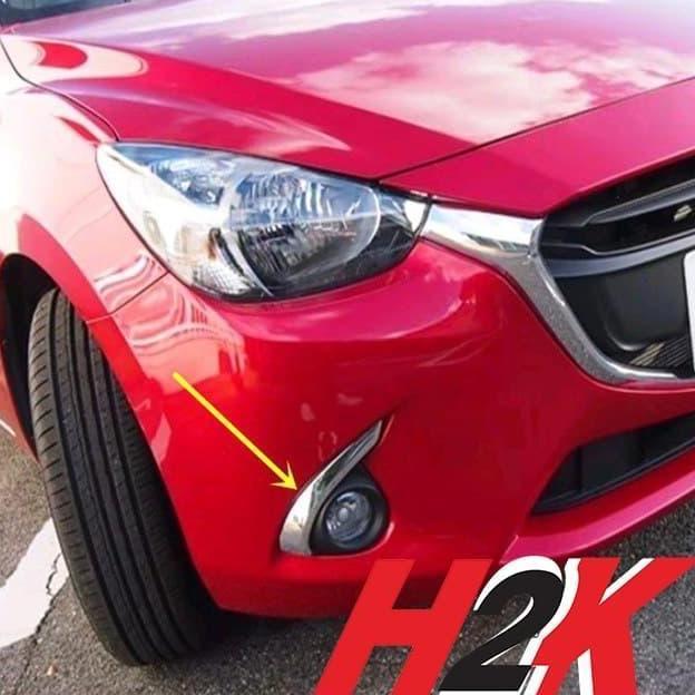 harrysuu - Aksesoris Mazda 2 - Cover Fog Lamp Mazda 2 Skyactiv Diskon