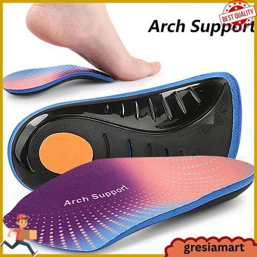 Insole Flat Foot / Ortopedi Orthotics Arch Support Alas Sol Kaki Datar Tidak Kaleng-Kaleng