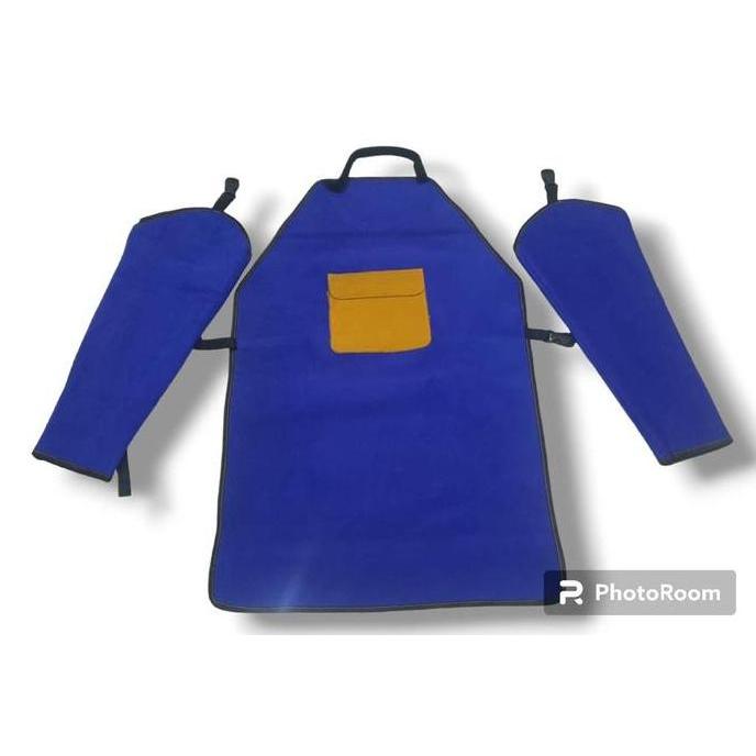 HARGA DISC - APRON SAFETY LAS  KULIT