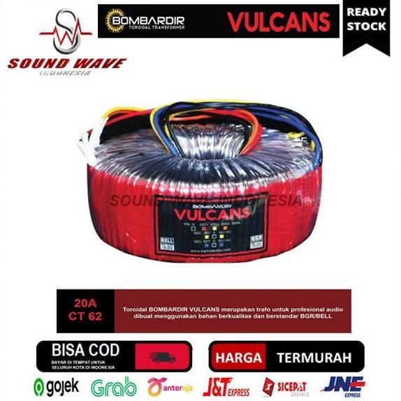 Murah Trafo Toroid 20A Ct 62V Vulcans Donat