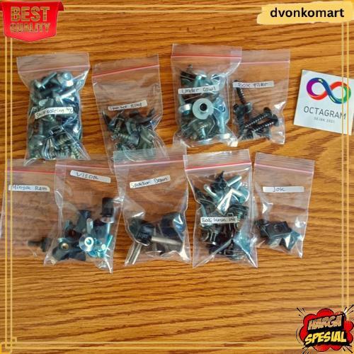 Baut Full Set Body Gsx 150R/Baut Body Full Set Suzuki Gsx 150R Produk Berkualitas