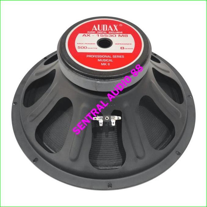 Audax AX 15530 M8 Speaker 15 inch Full Range AX15530 15" 15in Original