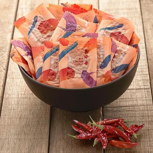 Bee Cheng Hiang Dendeng Babi Pedas Kemasan Vakum Mini 500 gr