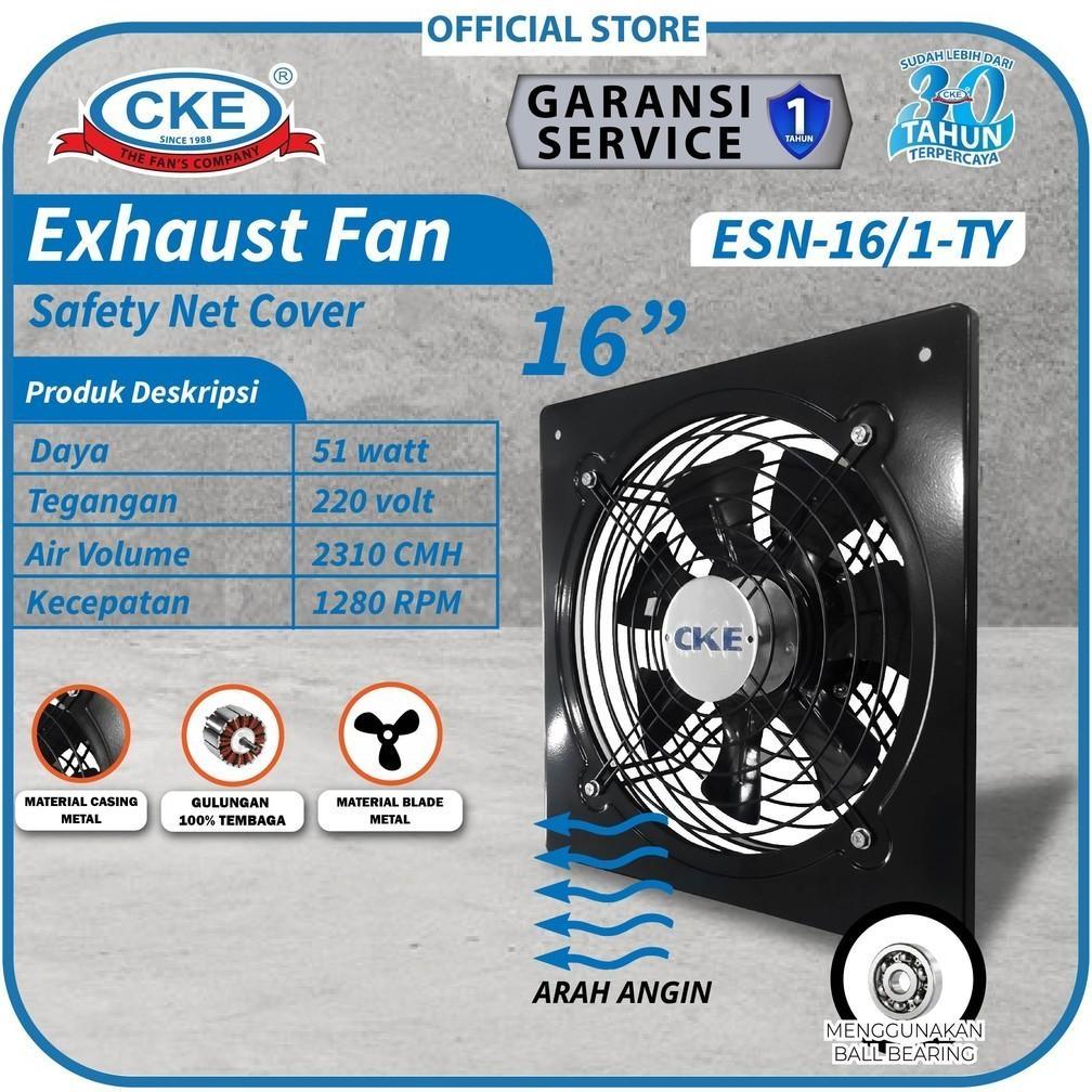 BESTPROMO Wall Exhaust Fan 16" Inch Kipas Exhaust Fan Dinding Industrial 16 Inch CKE