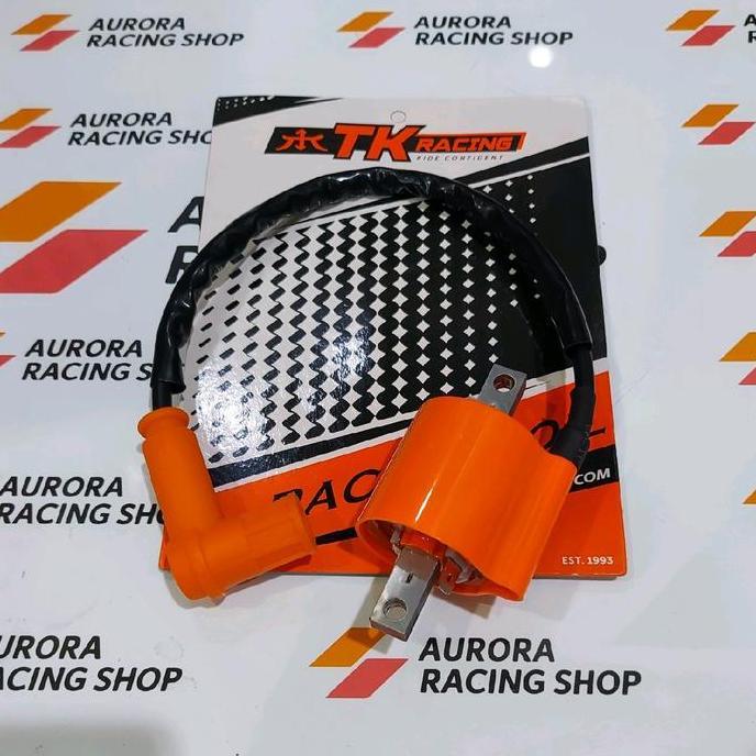 NEW KOIL TK RACING ORANGE ( KARBURATOR ) ORI