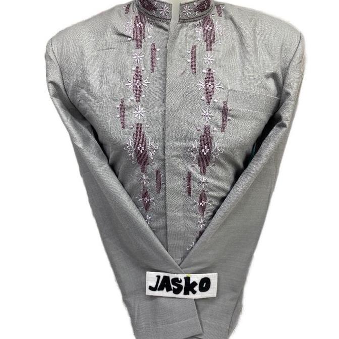 Asliori- Jas Koko Hasgradini Katun India Lengan Panjang Serian Rna - Pria Desa - Rna Hitam - Casual 