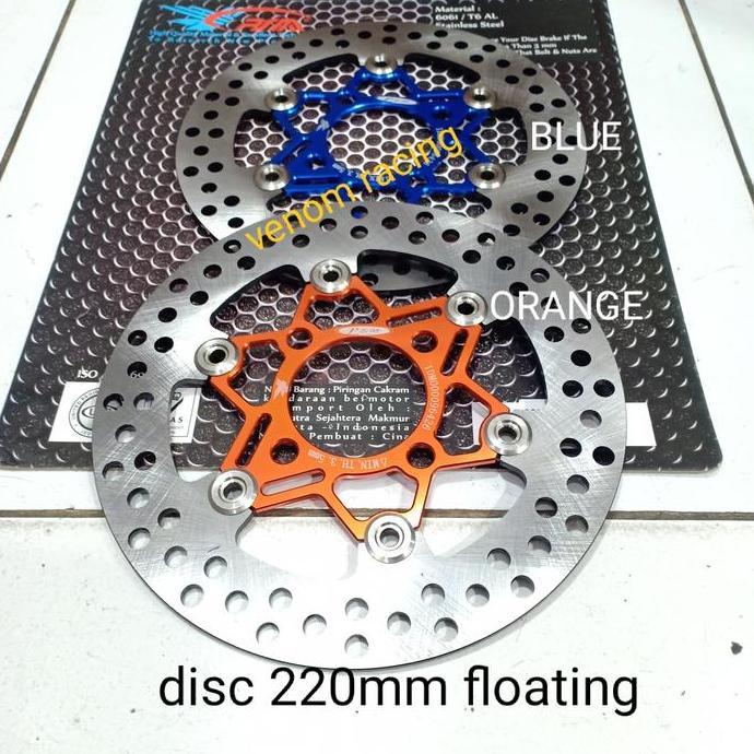 relways - disc psm standar floating 220mm blade/ revo abs/ supra x fi/ piringan Diskon