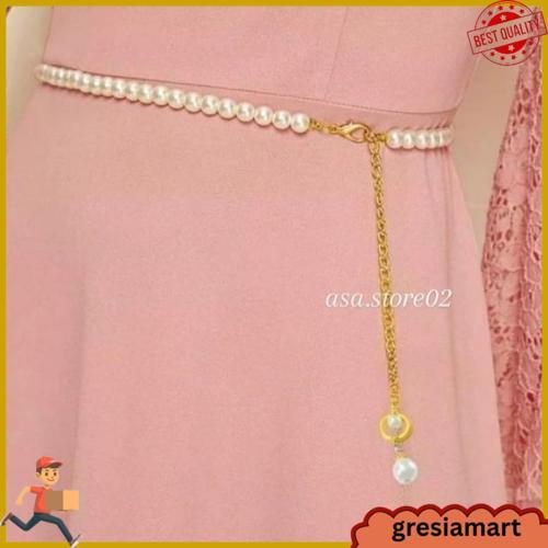 Ikat Pinggang Wanita Mutiara Nara/Belt Mutiara Ikat Pinggang Untuk Dress Harga Promo