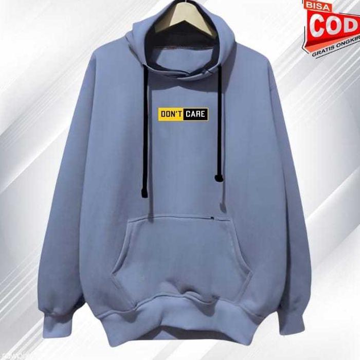 KUALITAS SUPER Hoodie Sweter Pria Wanita Distro Warna Abu Paralon Hodi Murah Jaket Tebal Terbaru 202