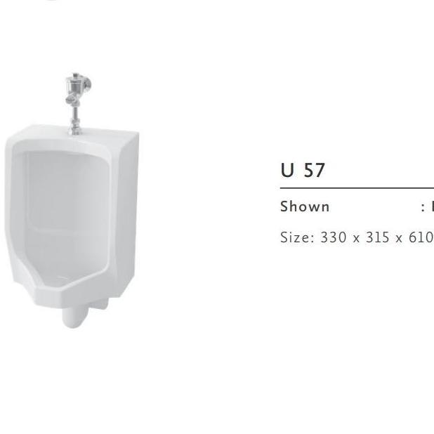 Urinoir Toto U57 Set Komplit/Urinoir Toto U 57 Set T60P