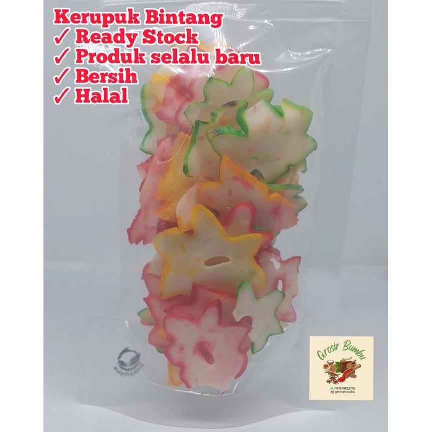 Kerupuk Bawang Bintang / Kerupuk Bawang 1kg