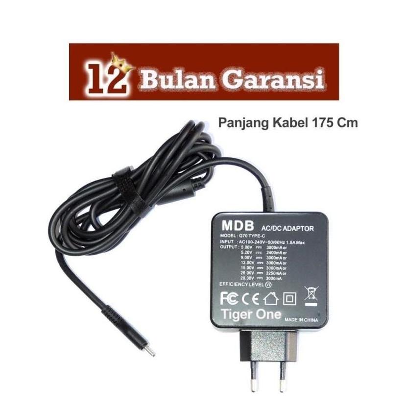 CHARGER ADAPTOR COCOK UNTUK LENOVO THINKBOOK 14 G2 ITL TOJ27