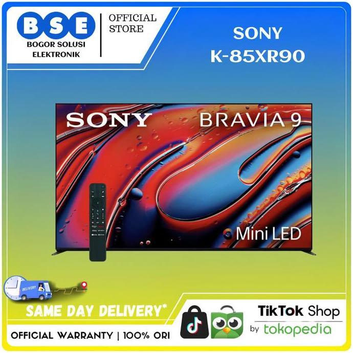 TV Sony Bravia 9 85 Inch K-85XR90 Mini LED 4K UHD HDR Sony Google TV 85XR90