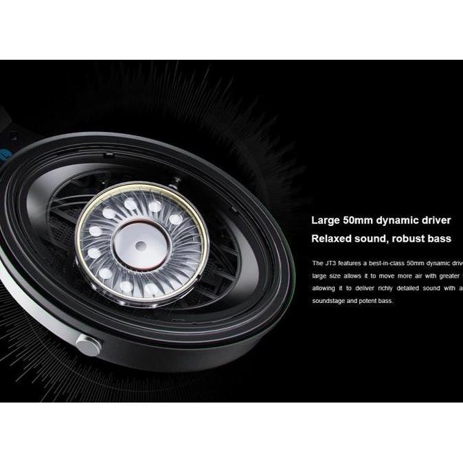 Murah Fiio Jt3 / Jt 3 Dynamic Driver Openback Headphone