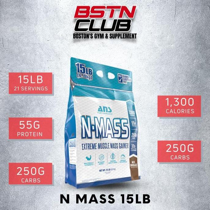 N Mass Nmass 15 Lbs Ans Gainer