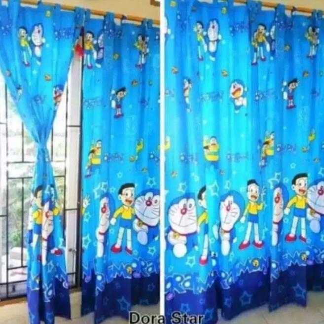 Ready Stock Gorden Pintu Karakter Murah/ Tirai Pintu Kamar Karakter Murah