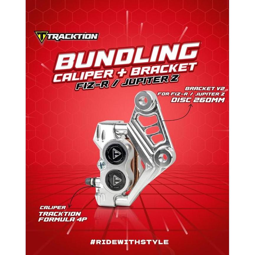 Promo Bundling Bracket + Caliper Tracktion Formula Fiz-R