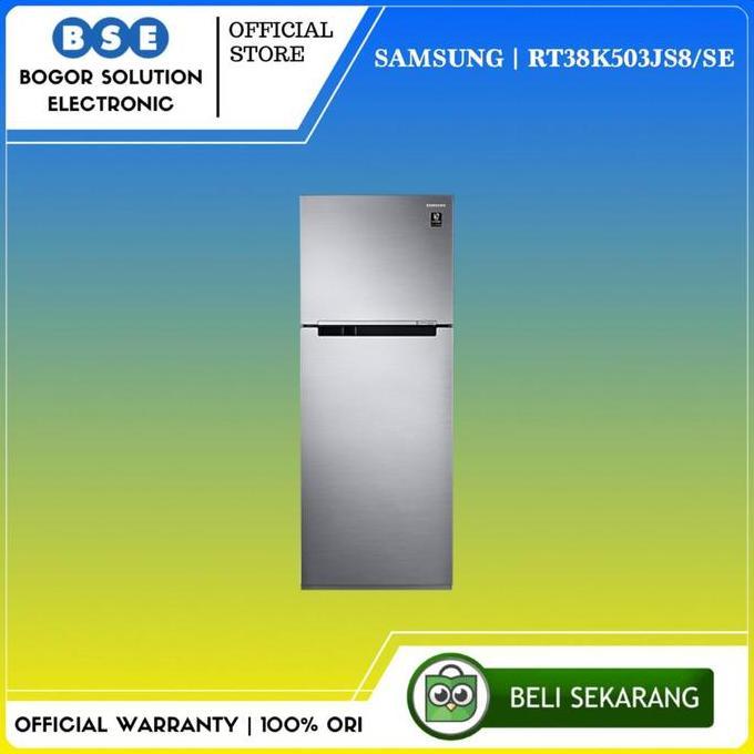 Kulkas 2 Pintu Samsung RT38K503JS8 397L Kulkas Inverter Samsung RT38