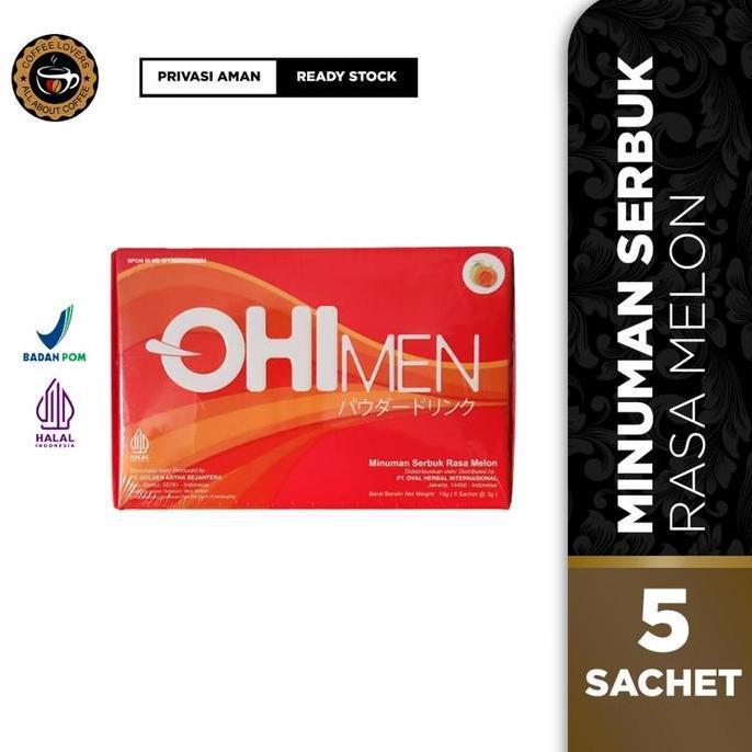 Ohimen - Minuman Instan Serbuk Ginseng Rasa Melon Original Bpom