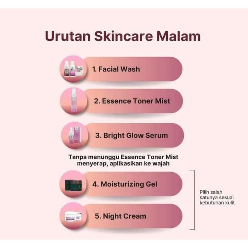 Skincare Hni, Zareen Toner, Serum, Facial Wash, Moisturizer, Day Cream, Night Cream
