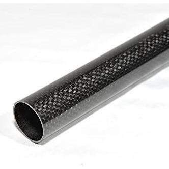 1METER PIPA CARBON TUBE KARBON TUBE OD 24MM ID 22MM TEBAL 1MM 3K GLOSY TKPR