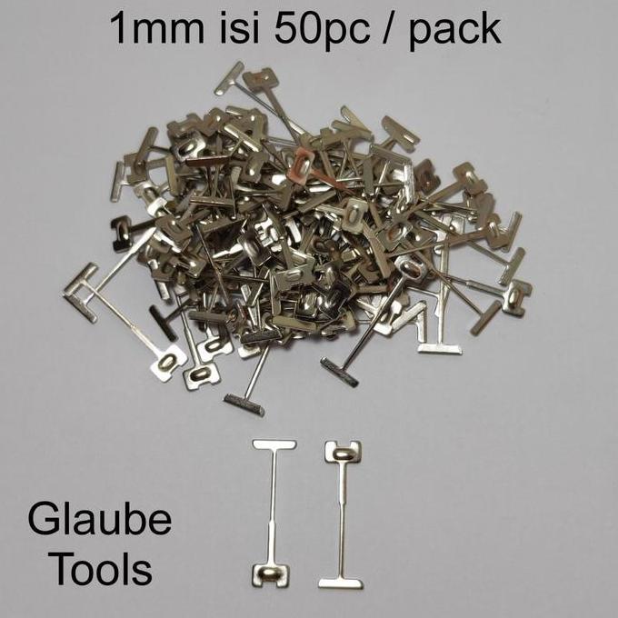 50PCS NUT PERATA KERAMIK 1MM BESI IRON ROD PIN KERAMIK 1 MM HARGA KHUSUS