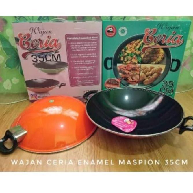 WAJAN KUALI TEFLON 40 CM ANTI GORES ANTI LENGKET
