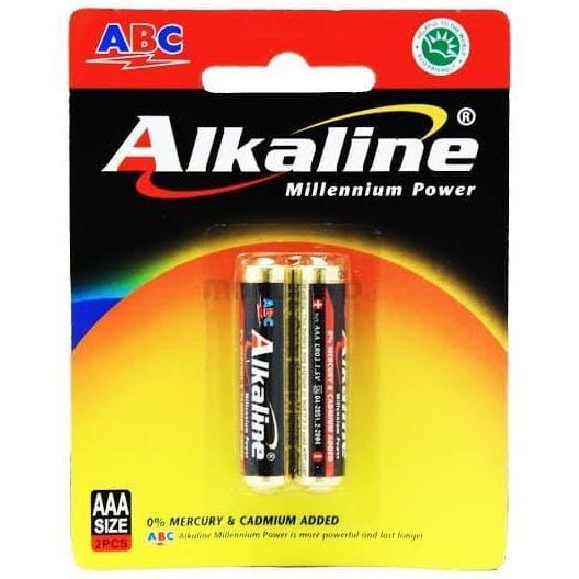 BATERAI BATRE BATTERY KECIL ABC ALKALINE AAA A3 ALKALIN UNTUK REMOT TKPR