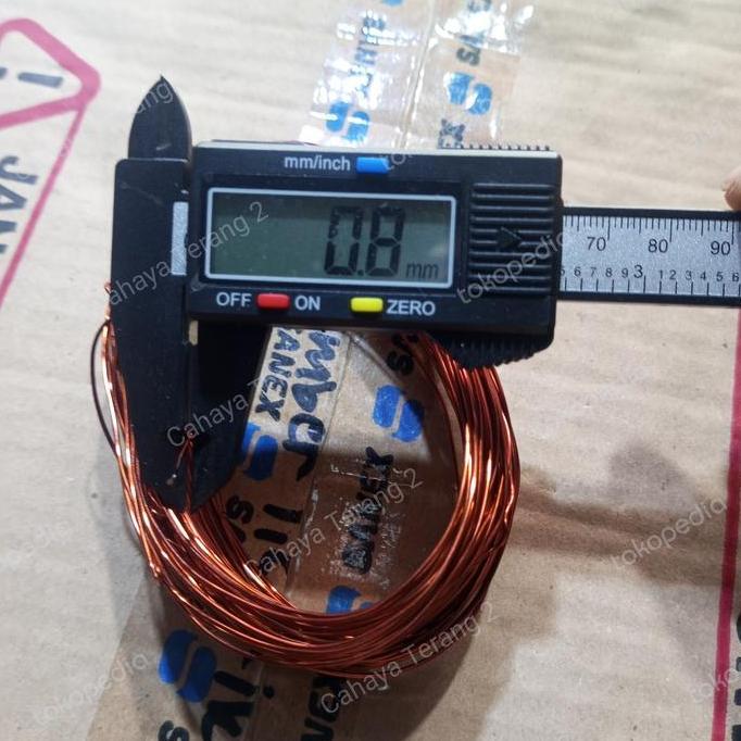 KAWAT TEMBAGA 0.8MM KAWAT DINAMO EMAIL ( PER METER) PM99