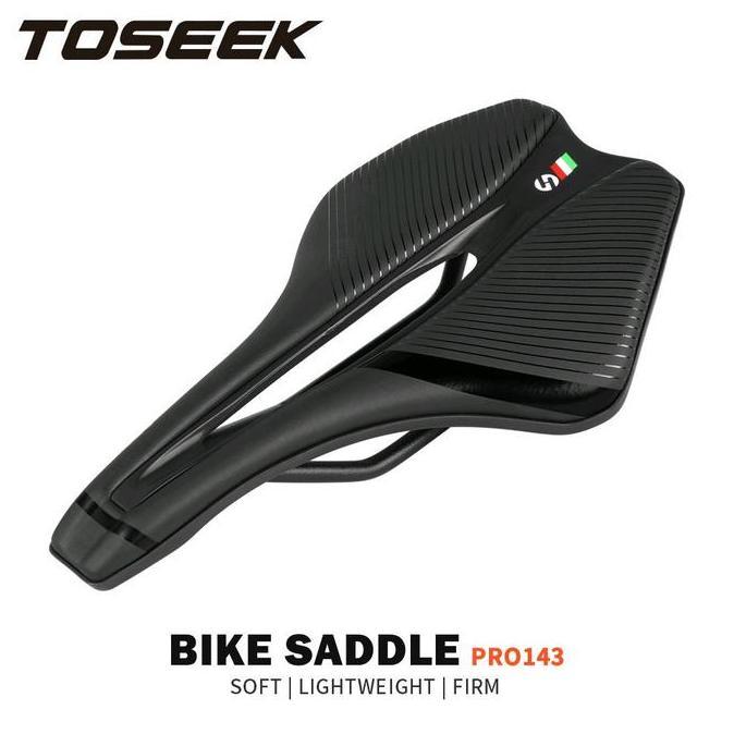 Saddle TOSEEK PRO 143 V1181 Ringan dan nyaman Bike Sadel Toseek tossek tipe pro143 Ultralight