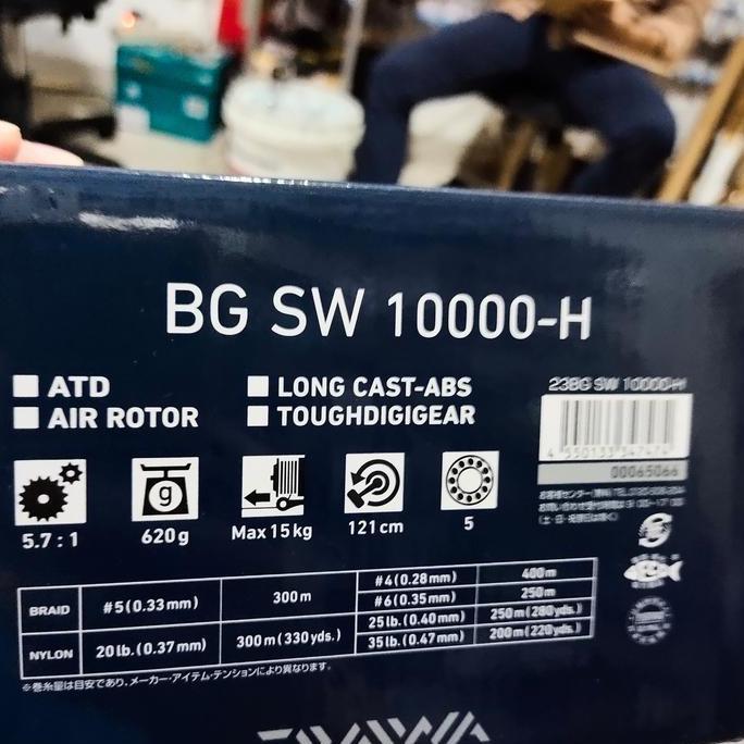 reel pancing daiwa bg sw 10000 h power handel (TERBAIK) (TERBARU) (TERMURAH)