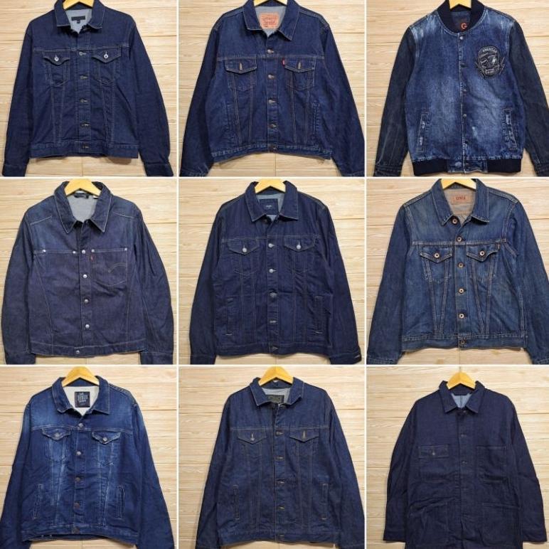 Official Jaket Denim Branded Jeans Brand Oversize Denim